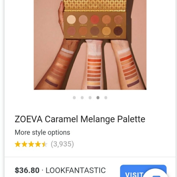 Zoeva Caramel Melange Palette - Picture 3 of 3
